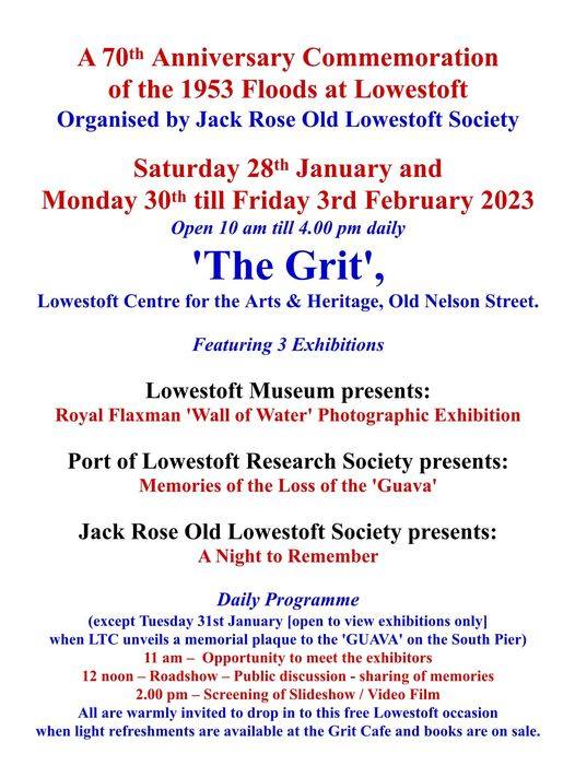 The 70th anniversary commemorative exhibitions in The Grit