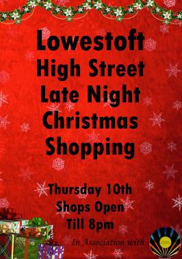 High Street Late Night Shopping 10.12.2020