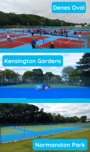 Tennis Courts in Lowestoft