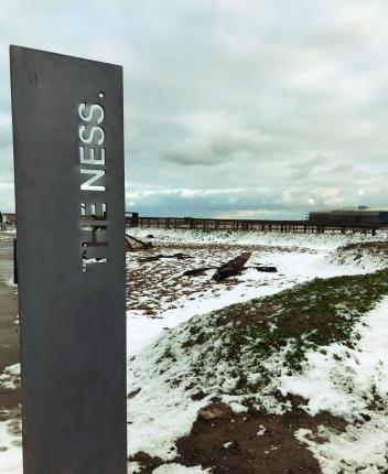 The Ness in snow