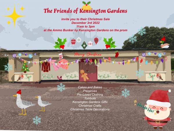 Friends of Kensington Gardens Christmas Sale poster
